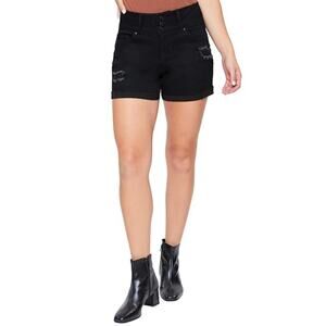 Honey & Bristle Women’s Black Distressed Jean Shorts Size 6P